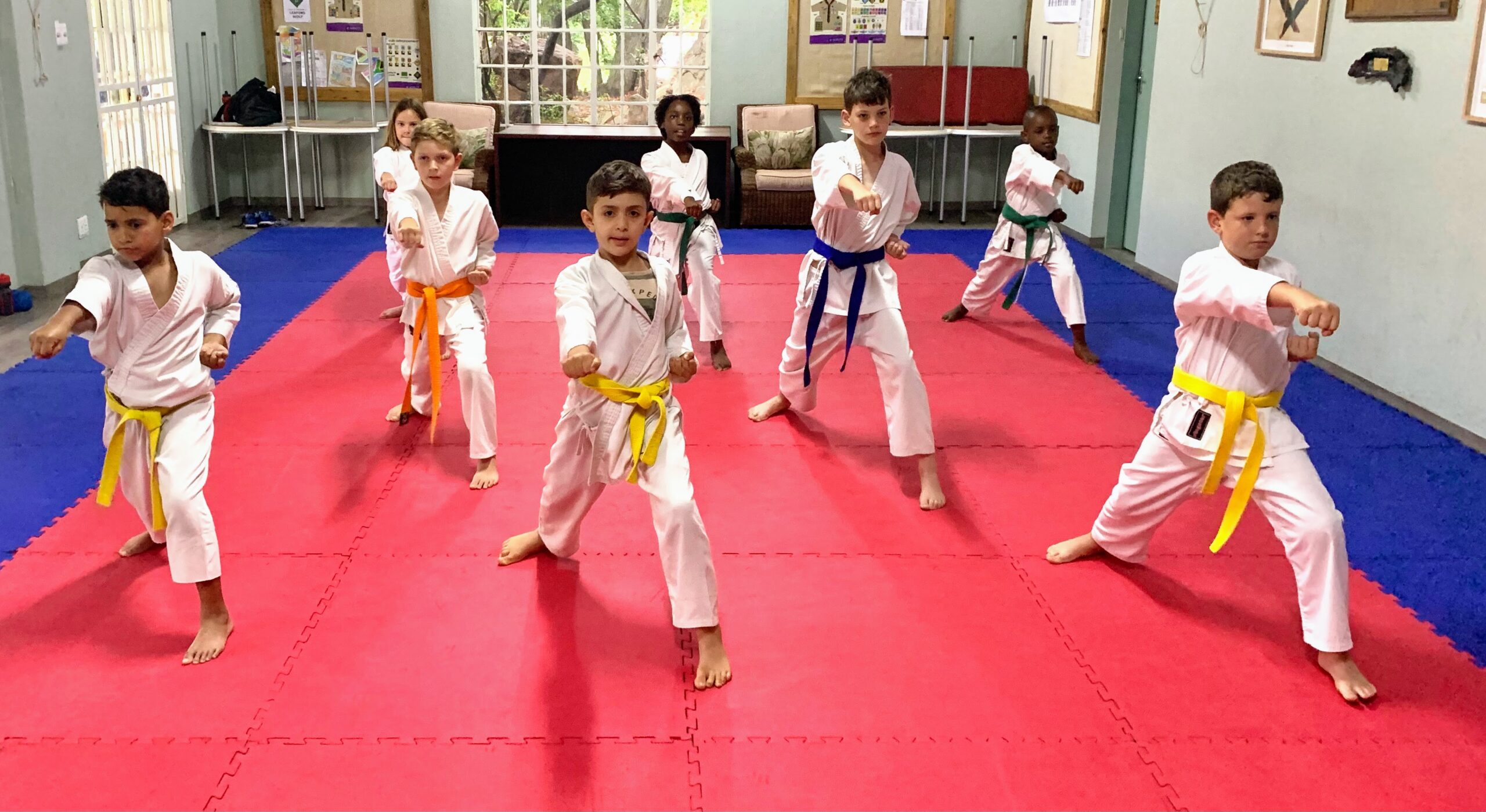 Class Authentic karate, real people, strong karate-ka